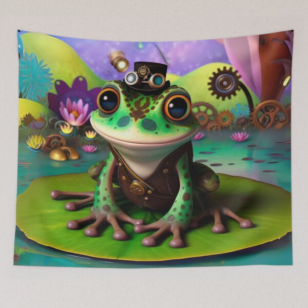 Item preview, Steampunk Argentine Horned Frog Delight designed and sold by Sillytoe.