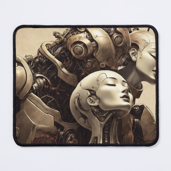 Item preview, Robot Shunga Hybrid Imitation Japanese Erotica #53 designed and sold by NickWhittleArt.