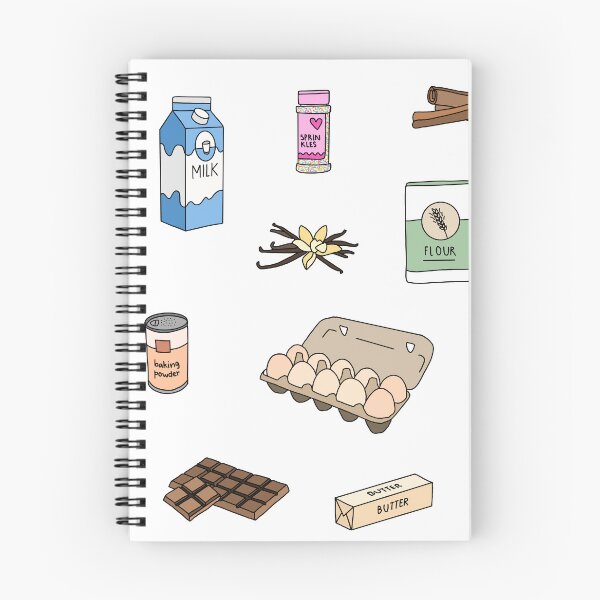 Item preview, colorful baking ingredients set designed and sold by Adelbe.