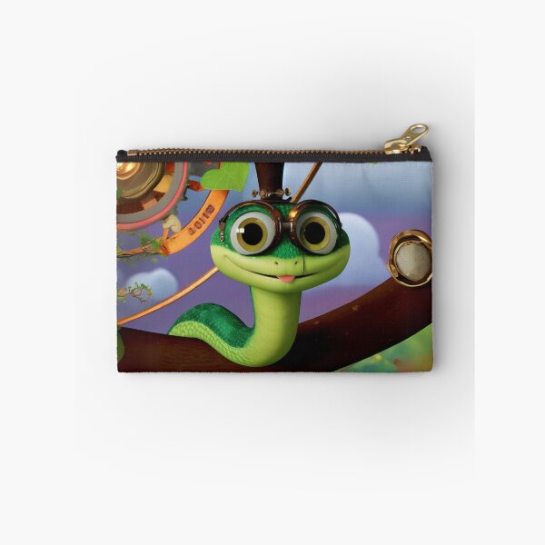 Item preview, Steampunk Asian Vine Snake Art designed and sold by Sillytoe.