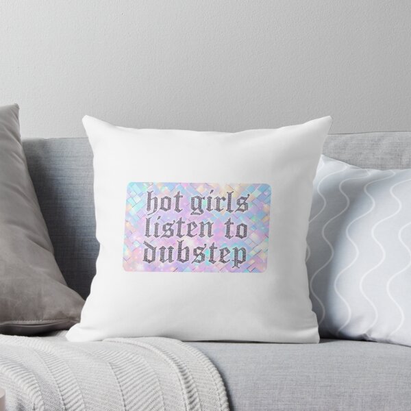 Item preview, Hot Girls Listen to Dubstep Sticker designed and sold by Artbyalie.