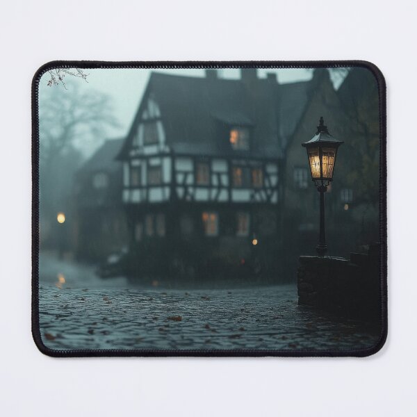 Item preview, Misty Evening in a Quaint Village designed and sold by Twisted Kids.