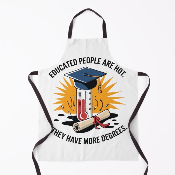 Item preview, Educated people are hot designed and sold by OffensiveFun.