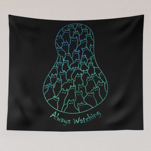 Item preview, Always Watching - Cats designed and sold by FaeryNuff.
