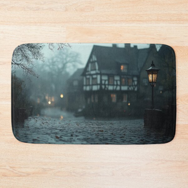 Item preview, Misty Evening in a Quaint Village designed and sold by Twisted Kids.