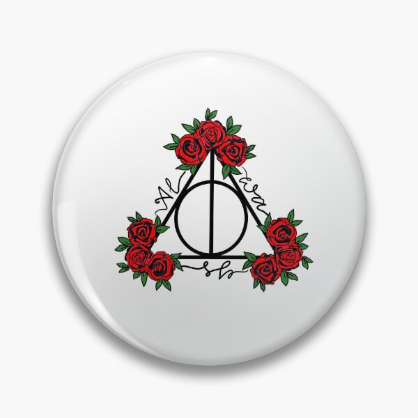 Item preview, Copy of Cloak, wand and stone always, goth roses designed and sold by KhadijaFakhri.