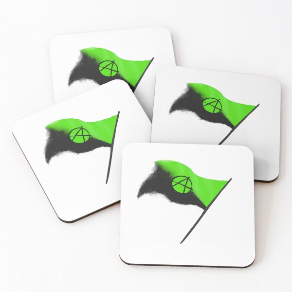 Item preview, Eco-Anarchist flag designed and sold by Deadman7600.