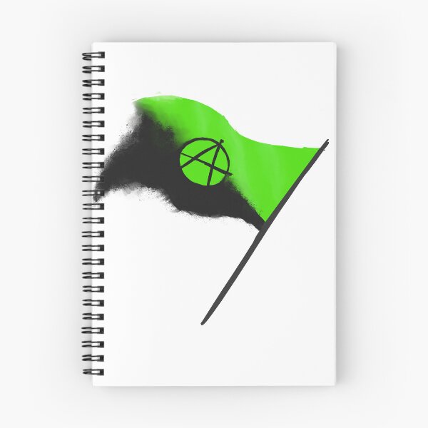 Item preview, Eco-Anarchist flag designed and sold by Deadman7600.