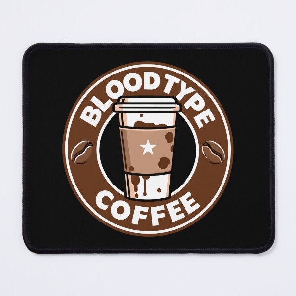 Item preview, Blood Type Coffee Cartoon Gift designed and sold by Pineapple-Tree.