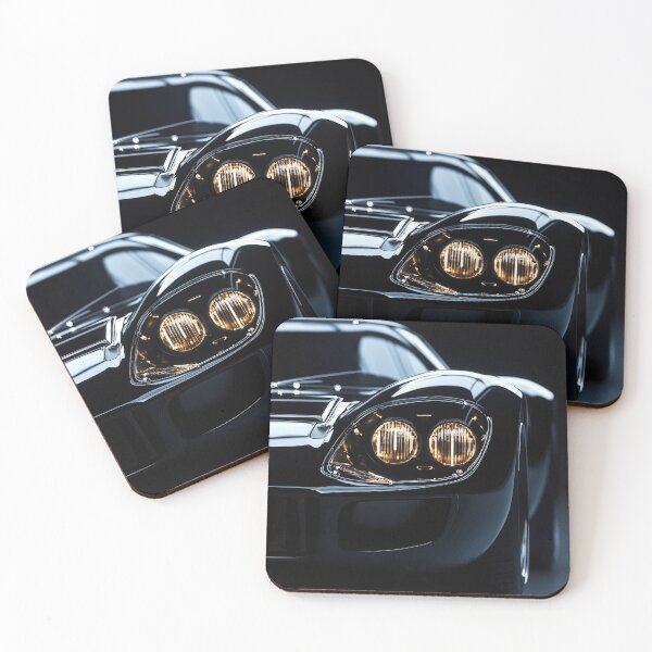 Item preview, Black Classic Car Headlights. designed and sold by RGShirtWorks.