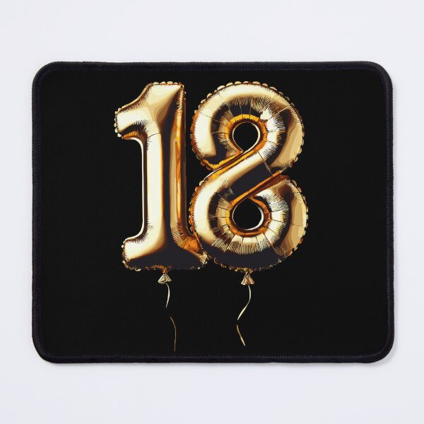 Item preview, 18 Years Gold Balloon Foil Balloon Gift designed and sold by Pineapple-Tree.