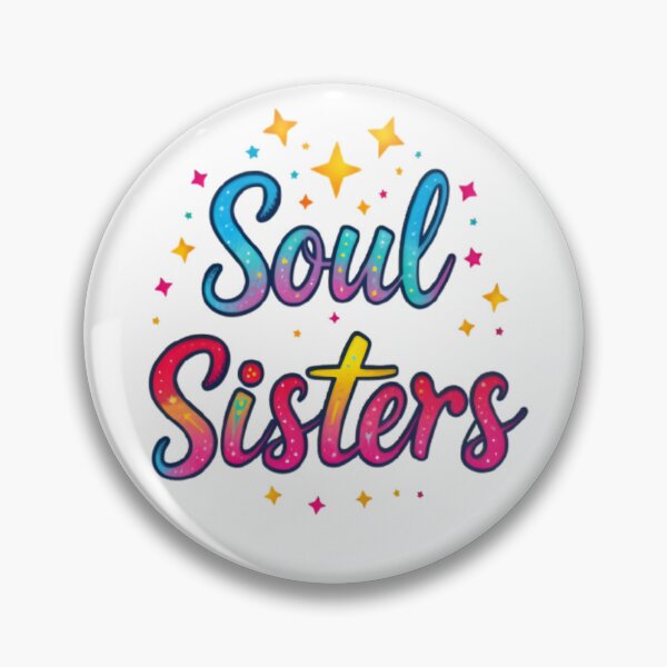 Item preview, Soul Sisters Cute Starry Typography Design designed and sold by Angelsartsandpattern.