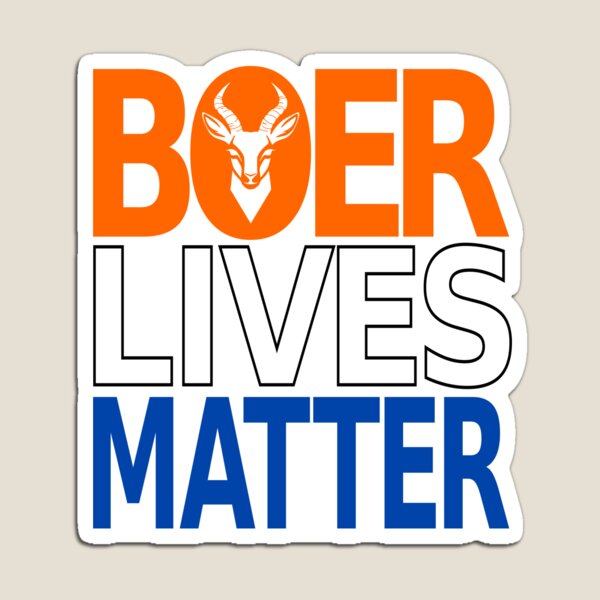 Item preview, Boer Lives Matter Springbok designed and sold by Boerekaner.