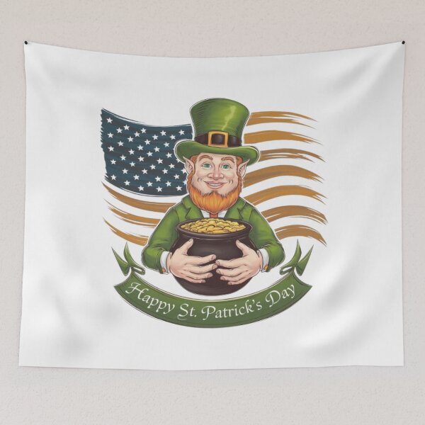 Item preview, HAPPY  american st patrick s day designed and sold by DesignNadine.