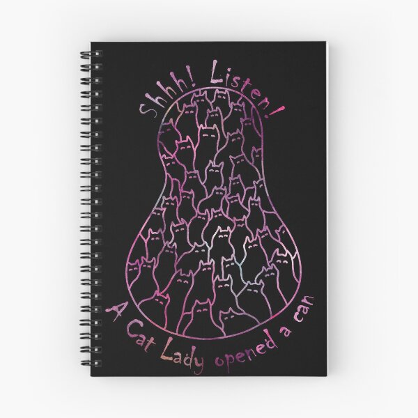Item preview, Shh! Listen! A Cat Lady Opened a Can! designed and sold by FaeryNuff.