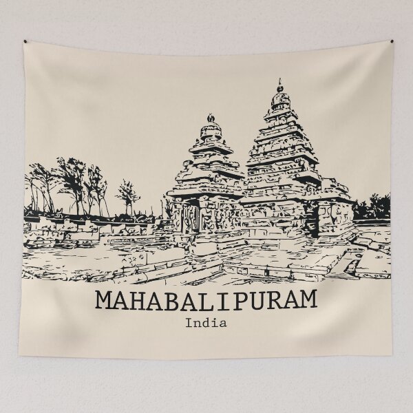 Item preview, Mahabalipuram - India designed and sold by Lakeric Cityscapes.