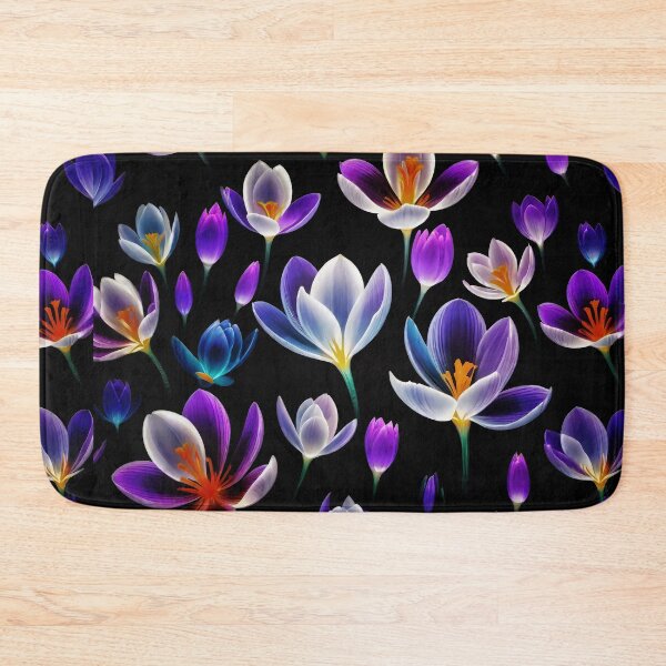 Item preview, Pretty Crocus Neon Design 03 designed and sold by Freestyle Designs.