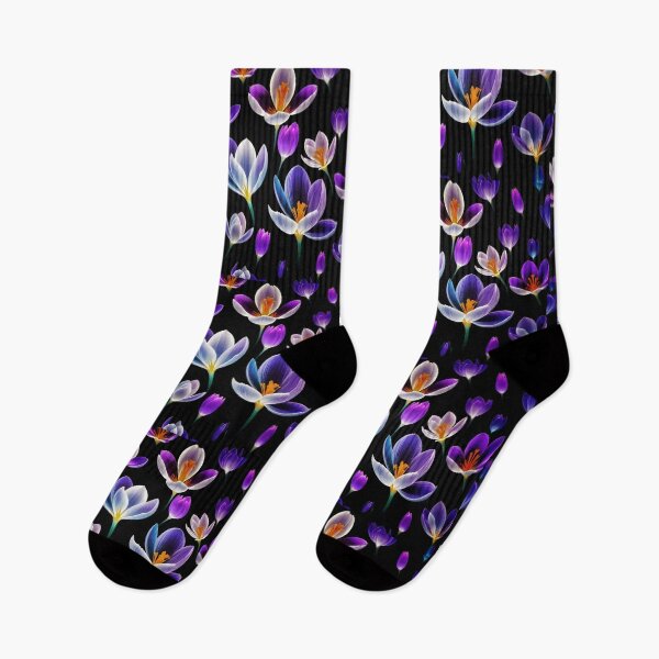 Item preview, Pretty Crocus Neon Design 03 designed and sold by Freestyle Designs.