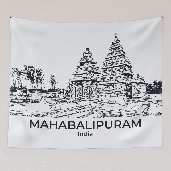 Item preview, Mahabalipuram - India designed and sold by Lakeric Cityscapes.