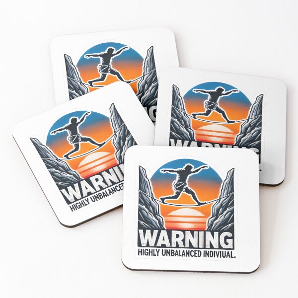 Item preview, Warning: Highly Unbalanced Individual designed and sold by ImaginPictura.