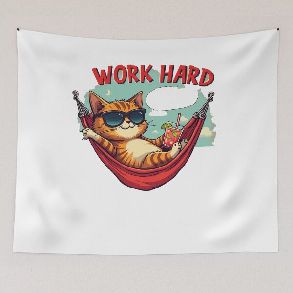 Item preview, Work Hard Chill Out designed and sold by RealKV.
