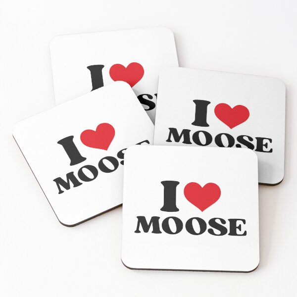 Item preview, I Love Moose  designed and sold by designing01Ar3.