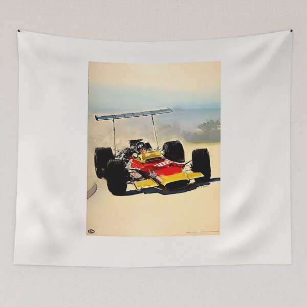 Item preview, Blast from the past art  F1 Lotus 49 vintage one Graham Hill designed and sold by Helios Be. Lavsh.