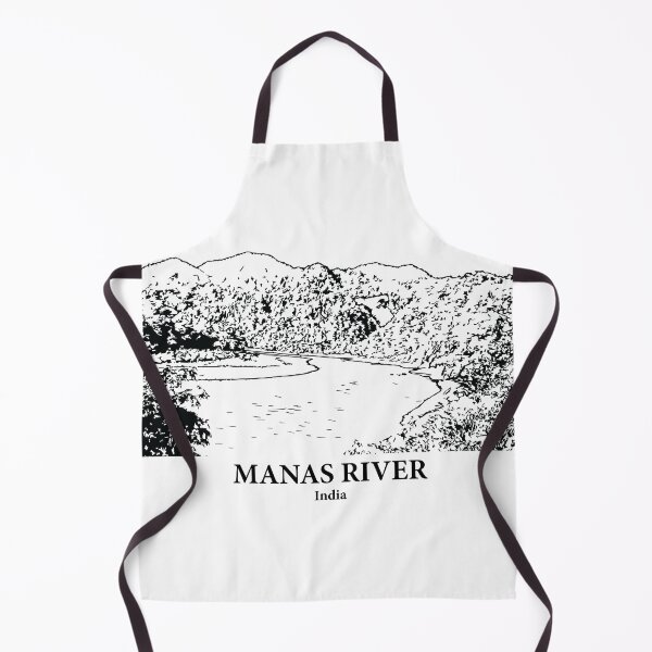 Item preview, Manas River - India designed and sold by Lakeric Cityscapes.