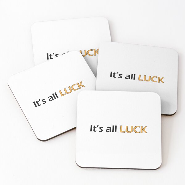 Item preview, It's all luck designed and sold by Positive Mindzet!.