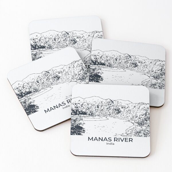 Item preview, Manas River - India designed and sold by Lakeric Cityscapes.