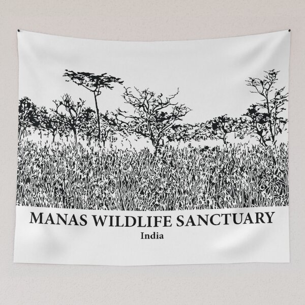 Item preview, Manas Wildlife Sanctuary - India designed and sold by Lakeric Cityscapes.