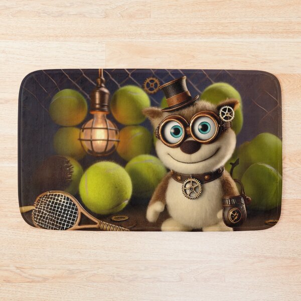 Item preview, Steampunk Boggle Tennis Enthusiast designed and sold by Sillytoe.