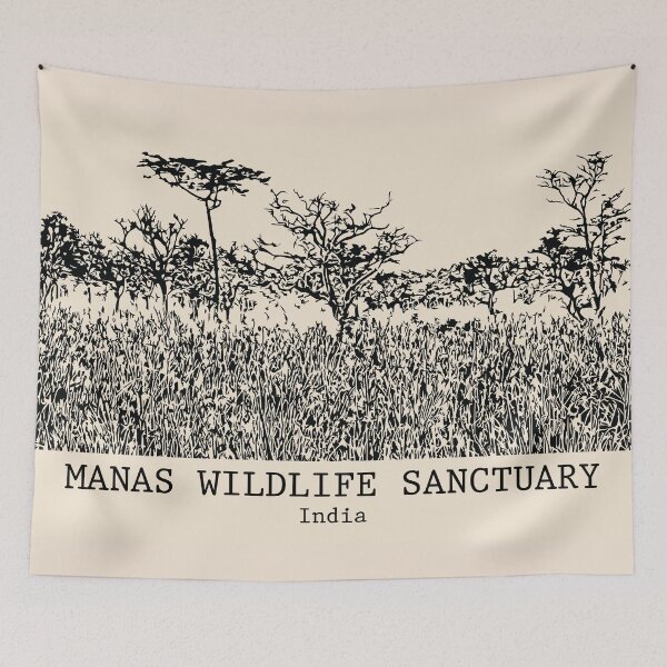 Item preview, Manas Wildlife Sanctuary - India designed and sold by Lakeric Cityscapes.