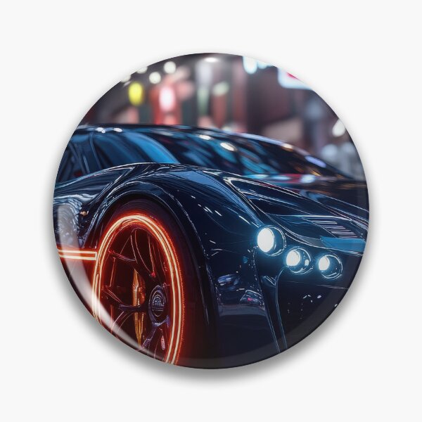 Item preview, Neon Car in Futuristic City. designed and sold by RGShirtWorks.