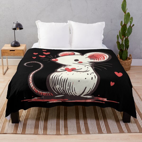 Item preview, Love Funny Mouse Happy Valentines Day designed and sold by TomFrontierArt.