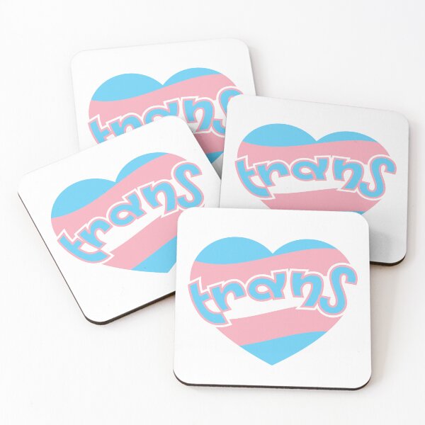 Item preview, Trans Pride Heart Blue– Protect Trans kids & Support Trans Rights designed and sold by Kristalin Glass.