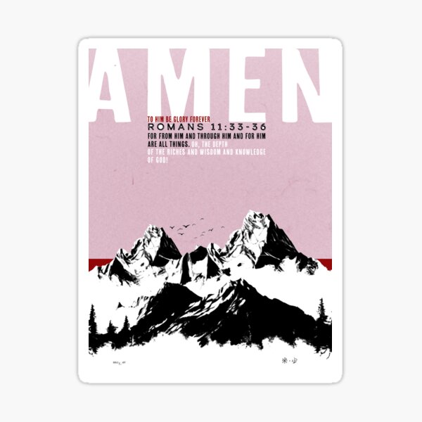 Item preview, To Him be Glory Forever designed and sold by Nathan Blixt.