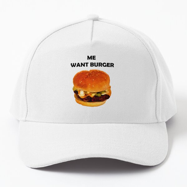Vista previa del artículo con la obra «YO QUIERO HAMBURGUESA», diseñado y vendido por RyanGuy.