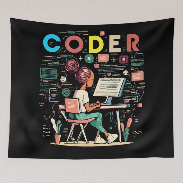 Item preview, AI Coder designed and sold by Myra365Art.