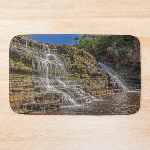 Item preview, Cascading Cramell Linn Waterfall Over Rocky Terrain designed and sold by David Patterson.