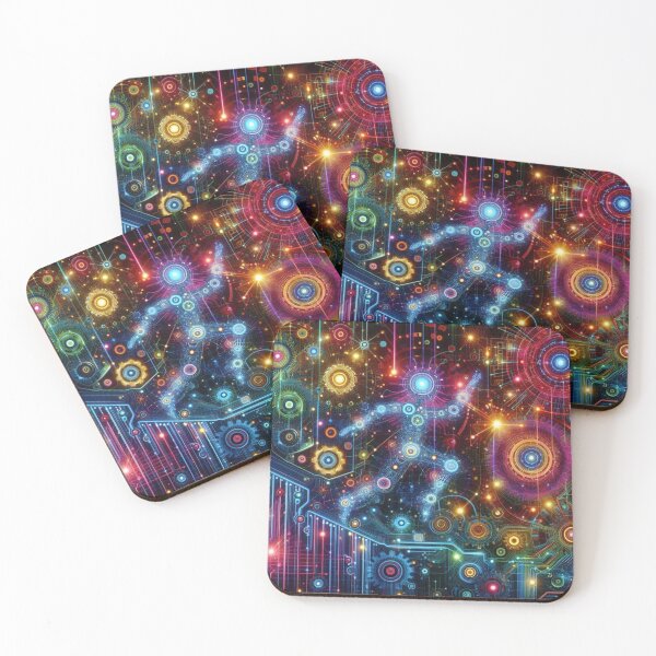 Item preview, Psychedelic Tech AI designed and sold by Myra365Art.