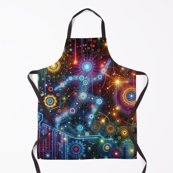 Item preview, Psychedelic Tech AI designed and sold by Myra365Art.