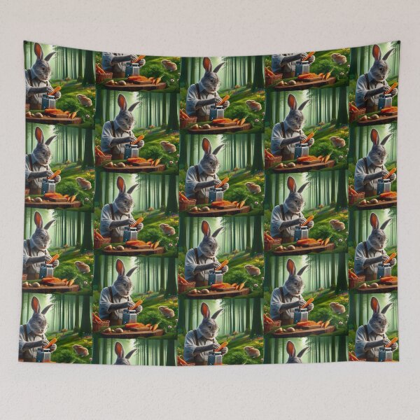 Item preview, old rabbit designed and sold by Dogandesighn.