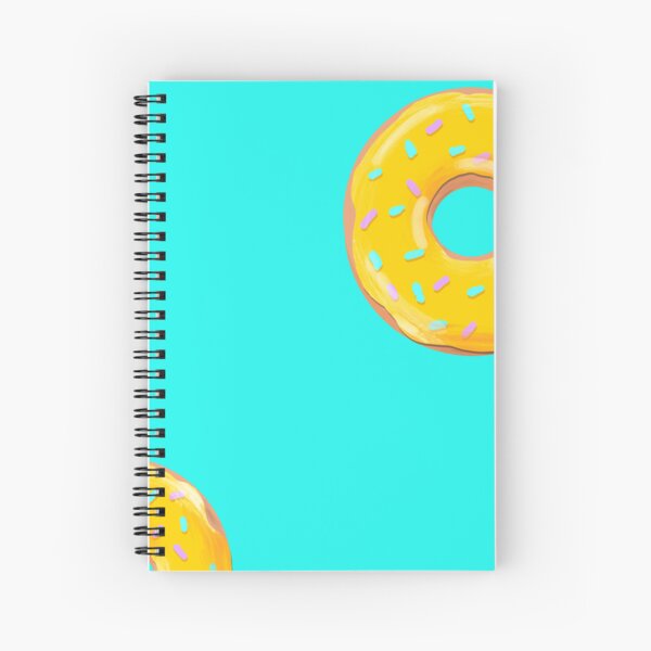 Juicy Lemon Donuts Spiralblock