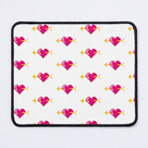 Item preview, Pixelated Love Heart with Cupid’s Arrow designed and sold by K1llexx.