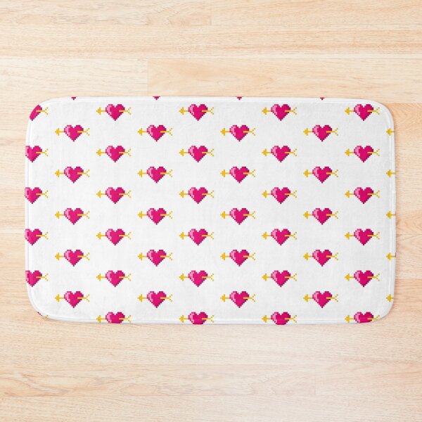Item preview, Pixelated Love Heart with Cupid’s Arrow designed and sold by K1llexx.