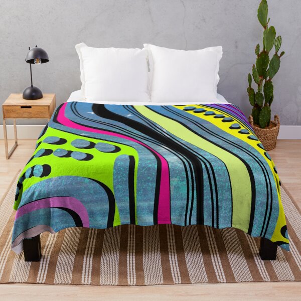 Item preview, Fabric neon techno designed and sold by ArtKseniia.