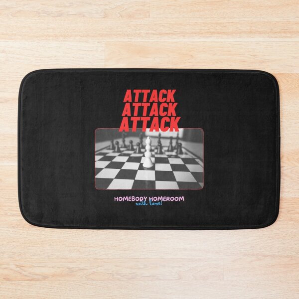 Item preview, Attack, Attack, Attack! Chess Games designed and sold by HOMEBODYHOMEROO.
