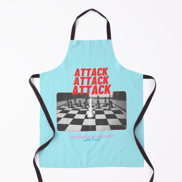 Item preview, Attack, Attack, Attack! Chess Games designed and sold by HOMEBODYHOMEROO.