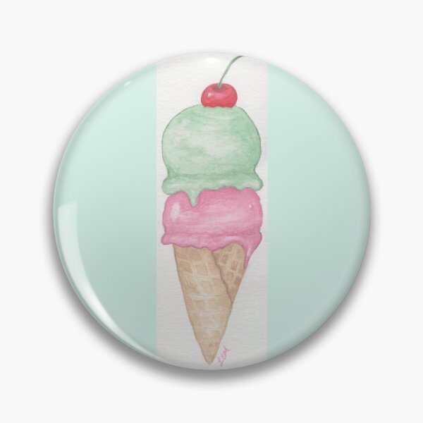Item preview, Double Scoop Ice Cream Cone designed and sold by Lmarston123.